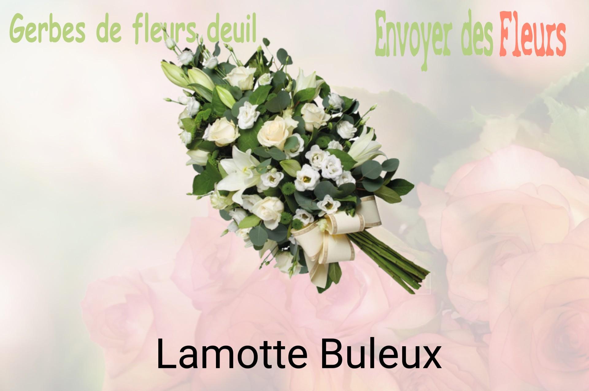 Gerbe de fleurs de deuil livrée à Lamotte-Buleux